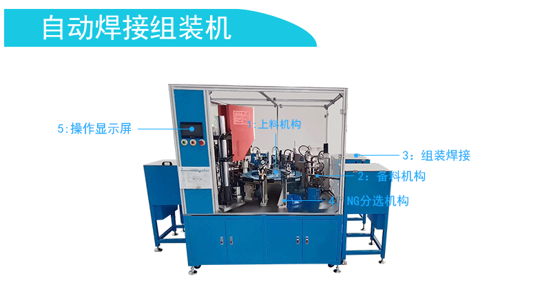 　　自动焊接组装机将上料、焊接、组装、扣上橡胶环等十二道工序举行全自动事情，，，显示屏操作浅易解放双手，，，高效节约时间本钱，，，机械接纳超声波焊接功效，，，智能检测遗漏产品和不良产品的分选。。；；；抵饕浼选用着名品牌，，，机械清静耐用，，，运行稳固可靠。。。  　　产品详细:  　　型号:GST-YYG201A  　　电压:220VAC  　　功率:2000W  　　产能:600/H  　　尺寸:280*250*220CM  　　重量:1000KG  　　配件:信捷  　　电压频率:50Hz±2%  　　PLC:三凌  　　显示器：：威伦通  　　变频器:汇川  　　振盘：：创优  　　CCD视觉:基恩